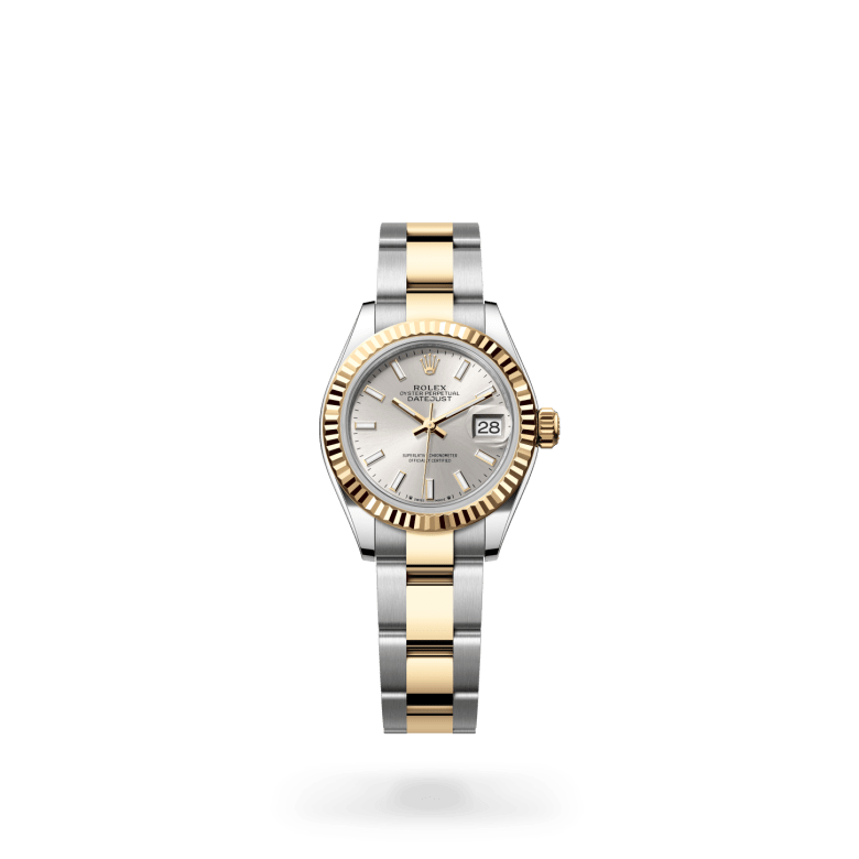 Rolex Lady-Datejust Oyster, 28 mm, Oystersteel çelik ve sarı altın M279173-0020