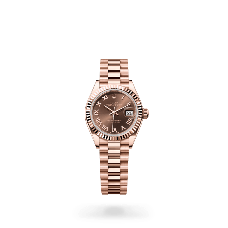 Rolex Lady-Datejust Oyster, 28 mm, Everose altın M279175-0014