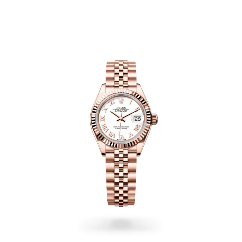 Rolex Lady-Datejust Oyster, 28 mm, Everose altın M279175-0022