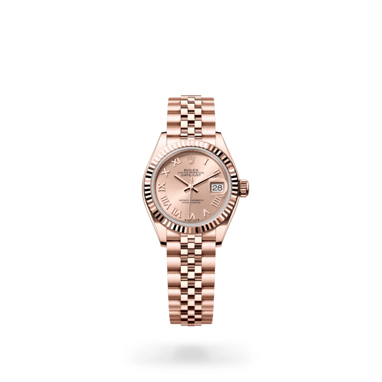 Rolex Lady-Datejust Oyster, 28 mm, Everose altın M279175-0028