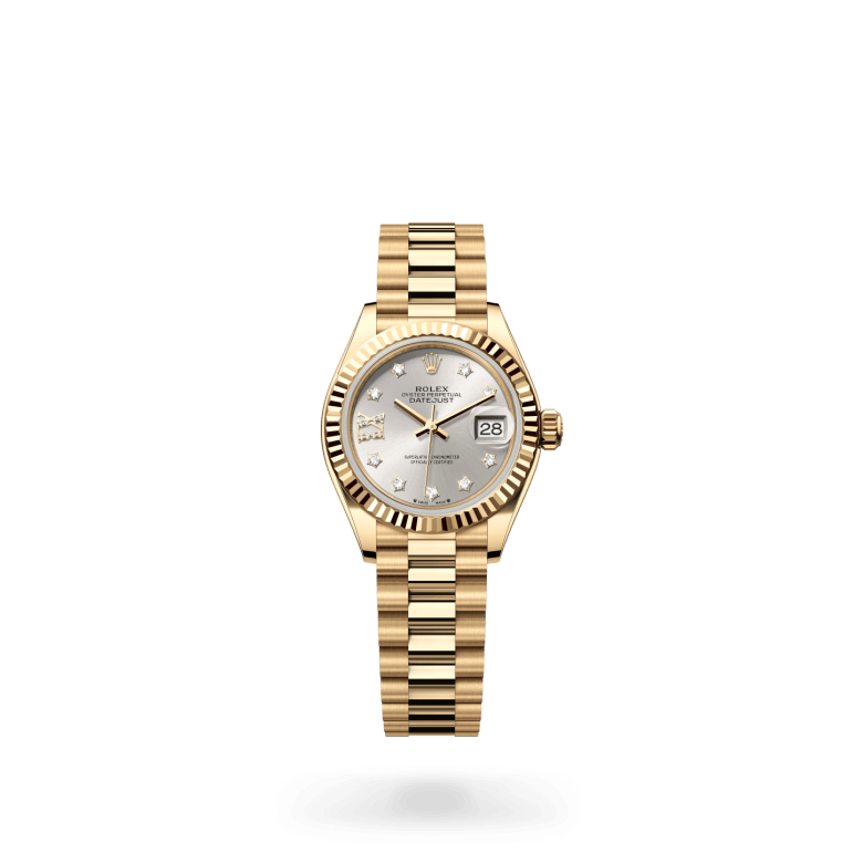 Rolex Lady-Datejust Oyster, 28 mm, sarı altın M279178-0002