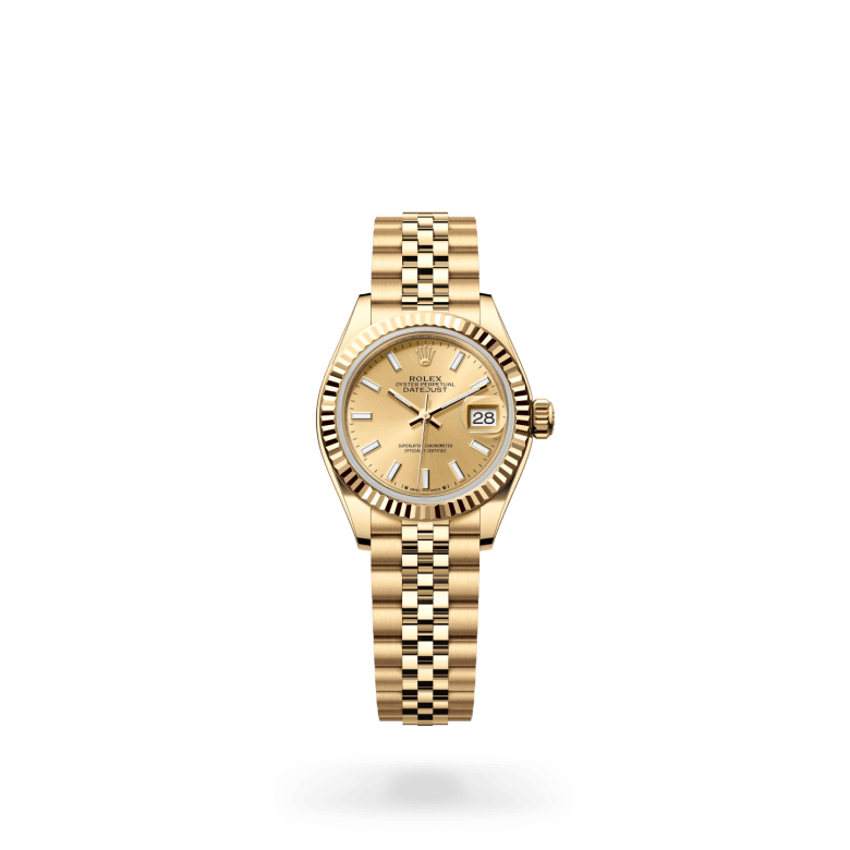 Rolex Lady-Datejust Oyster, 28 mm, sarı altın M279178-0003