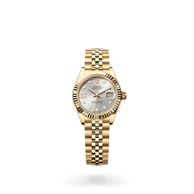 Rolex Lady-Datejust Oyster, 28 mm, sarı altın M279178-0004