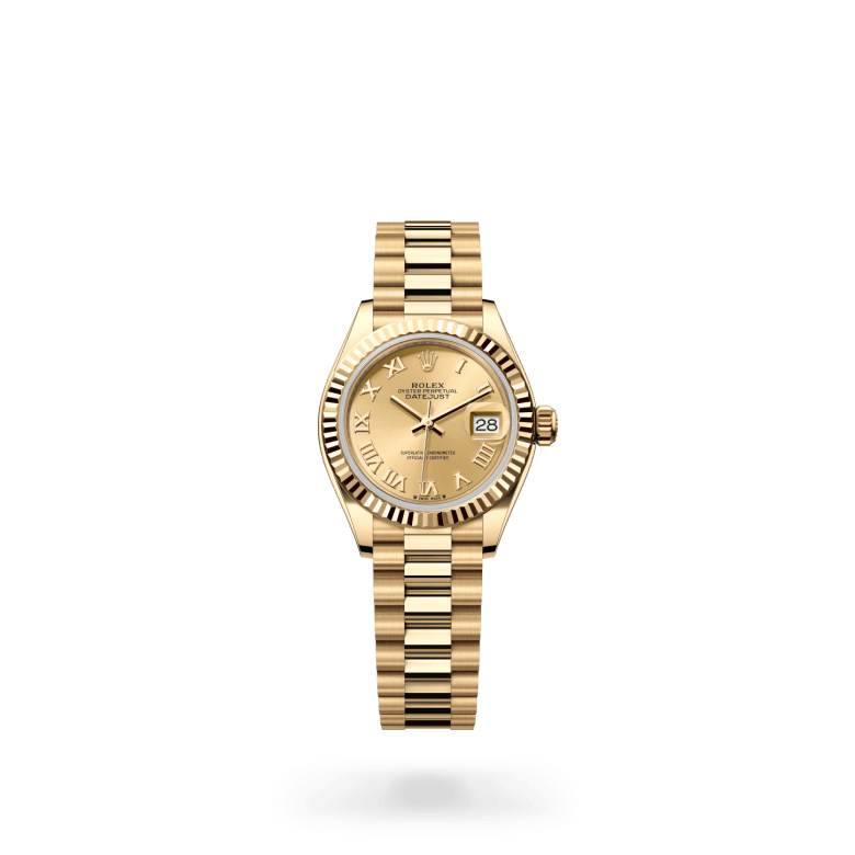 Rolex Lady-Datejust Oyster, 28 mm, sarı altın M279178-0022