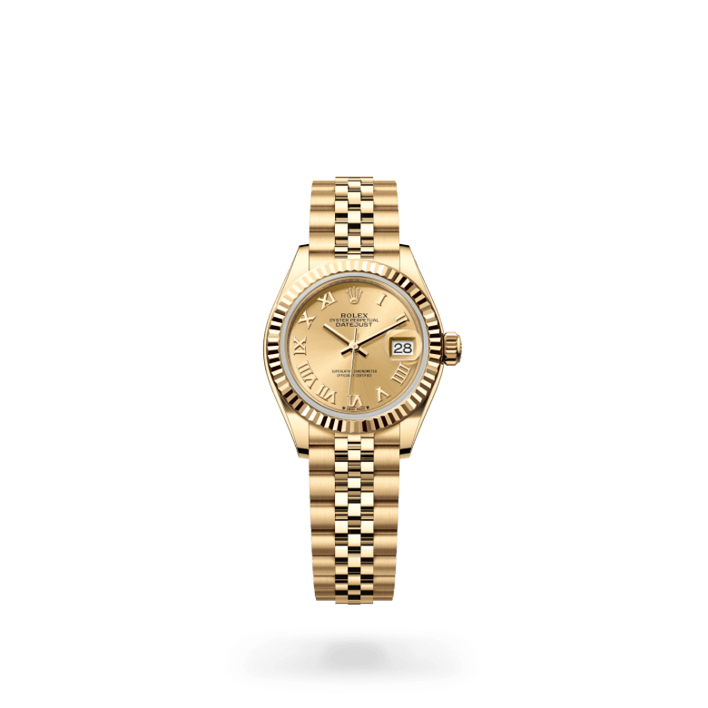 Rolex Lady-Datejust Oyster, 28 mm, sarı altın M279178-0023