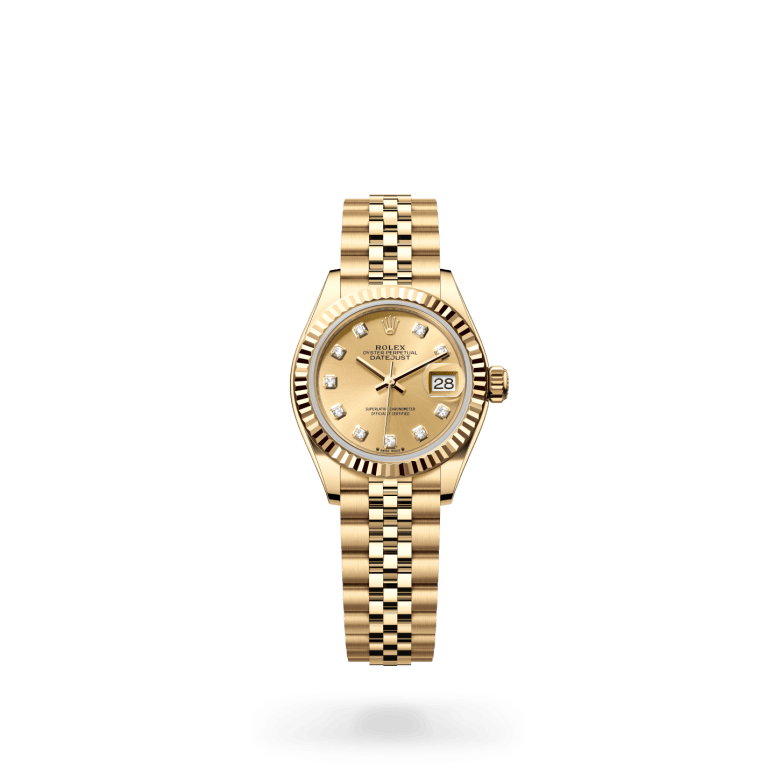 Rolex Lady-Datejust Oyster, 28 mm, sarı altın M279178-0024