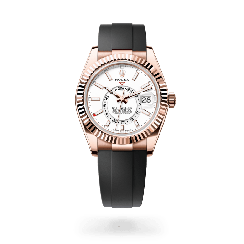 Rolex Sky-Dweller Oyster, 42 mm, Everose altın M336235-0003