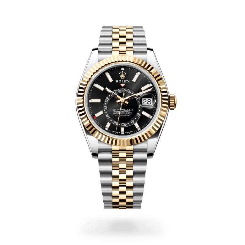 Rolex Sky-Dweller Oyster, 42 mm, Oystersteel çelik ve sarı altın M336933-0004
