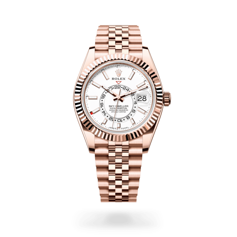 Rolex Sky-Dweller Oyster, 42 mm, Everose altın M336935-0007