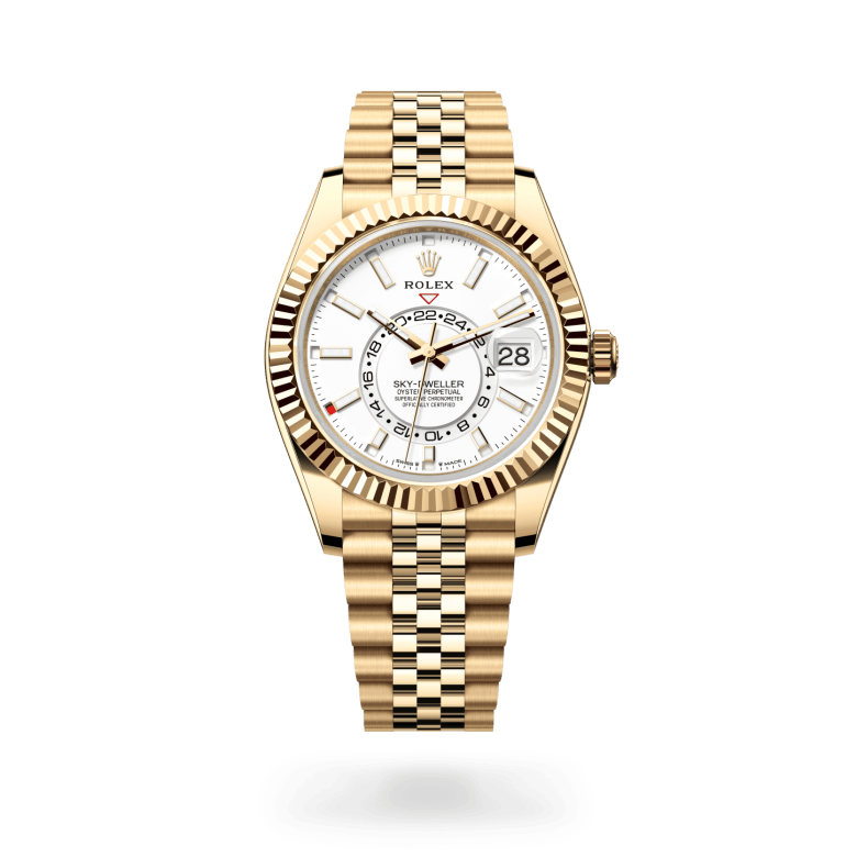 Rolex Sky-Dweller Oyster, 42 mm, sarı altın M336938-0006