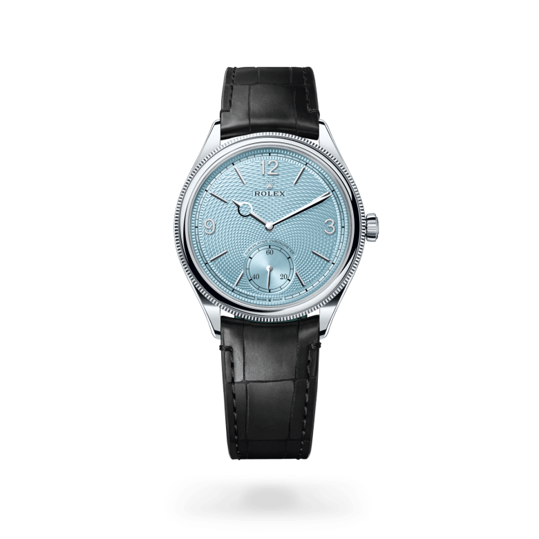 Rolex 1908 39 mm, platin, cilalı yüzey M52506-0003