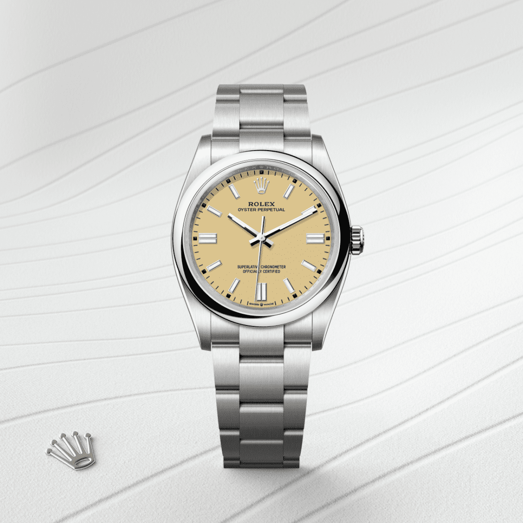 Rolex Oyster Perpetual 36 Oyster, 36 mm, Oystersteel çelik M126000-0012