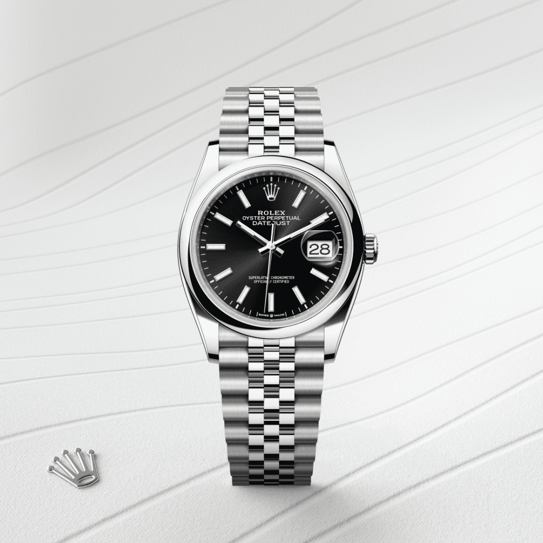 Rolex Datejust 36 Oyster, 36 mm, Oystersteel çelik M126200-0003