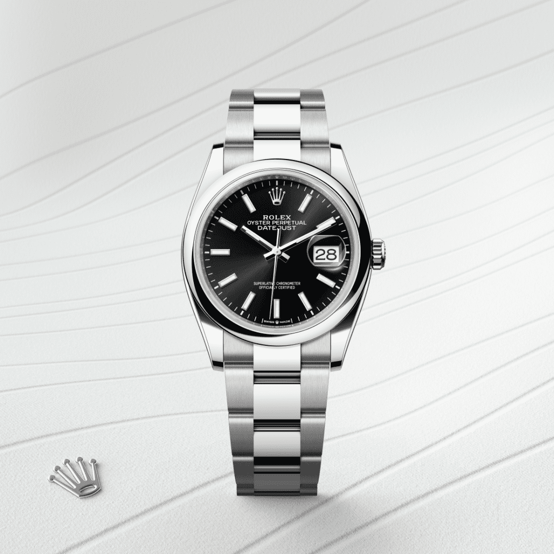 Rolex Datejust 36 Oyster, 36 mm, Oystersteel çelik M126200-0004