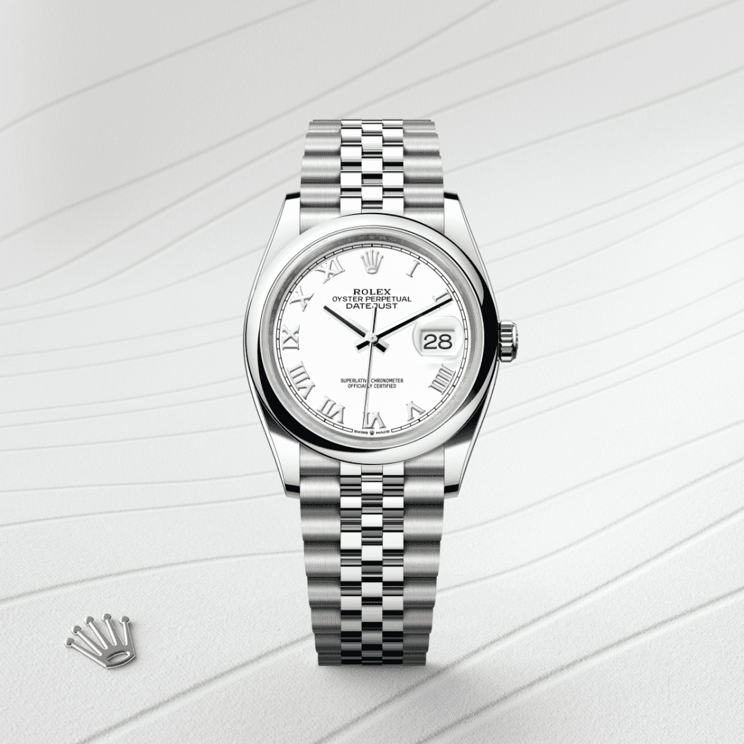 Rolex Datejust 36 Oyster, 36 mm, Oystersteel çelik M126200-0007