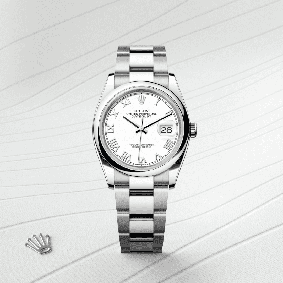 Rolex Datejust 36 Oyster, 36 mm, Oystersteel çelik M126200-0008