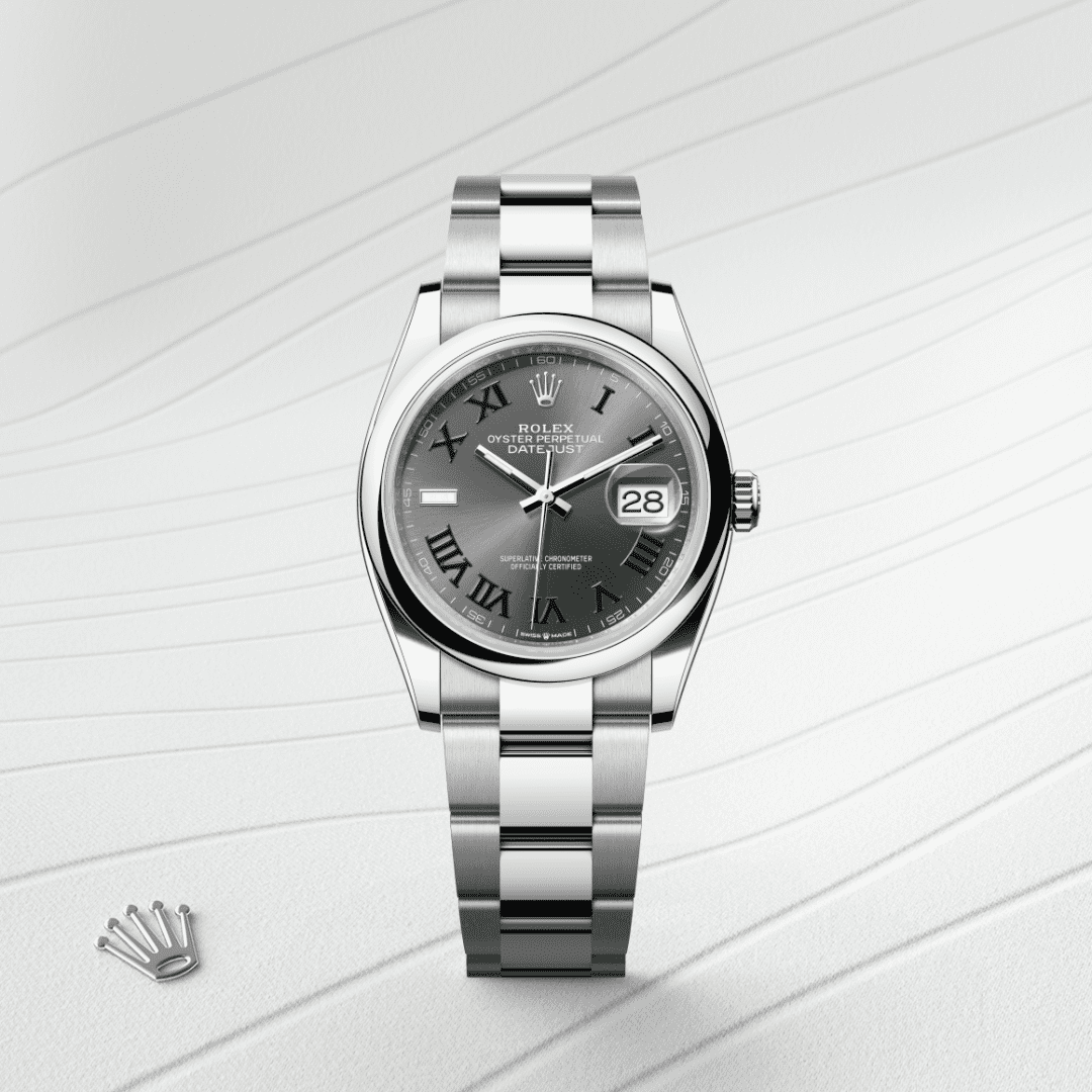 Rolex Datejust 36 Oyster, 36 mm, Oystersteel çelik M126200-0018