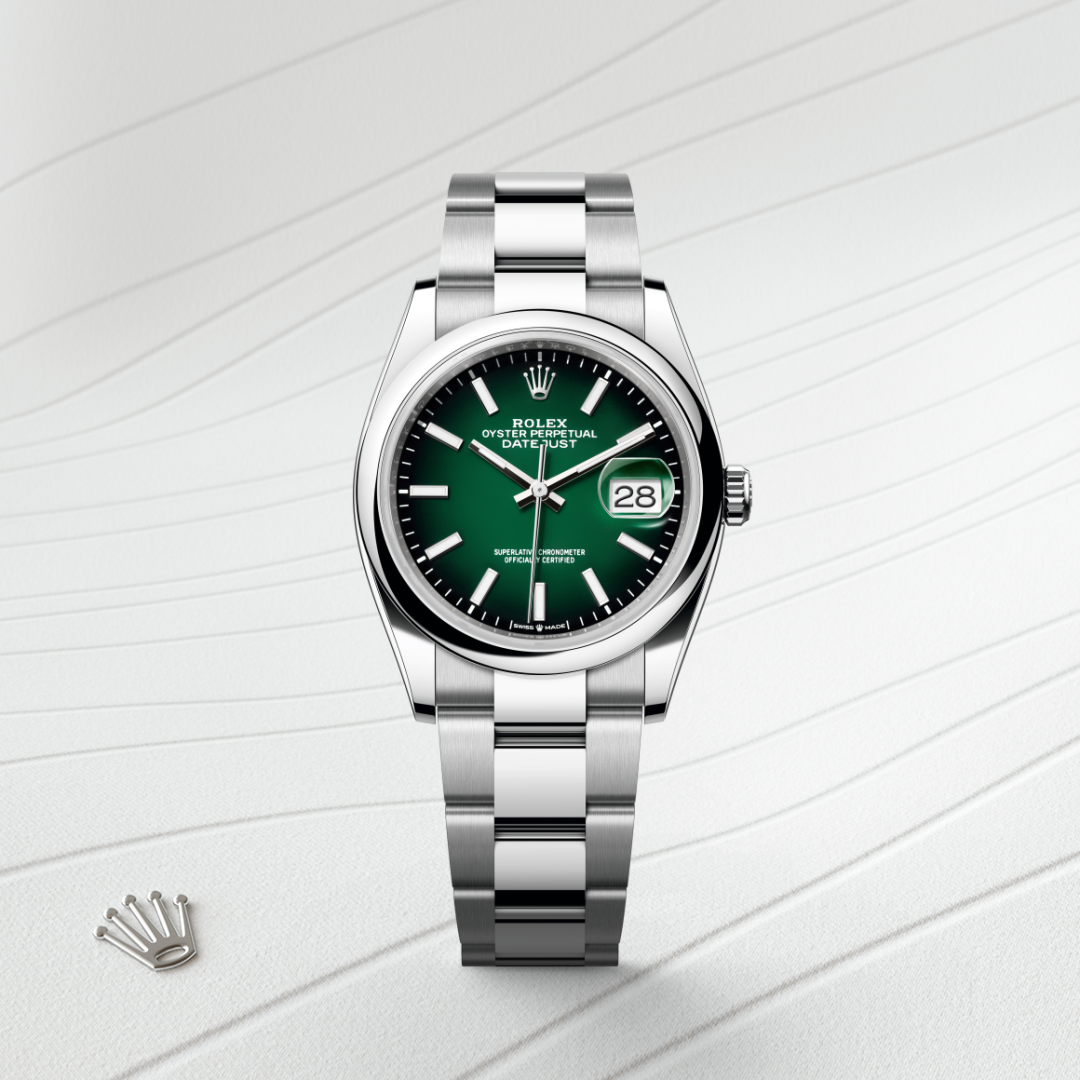 Rolex Datejust 36 Oyster, 36 mm, Oystersteel çelik M126200-0025