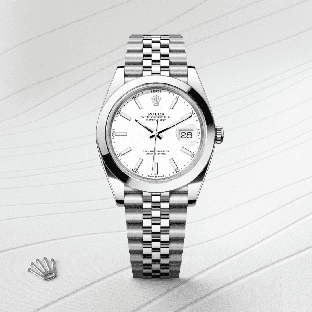 Rolex Datejust 41 Oyster, 41 mm, Oystersteel çelik M126300-0006