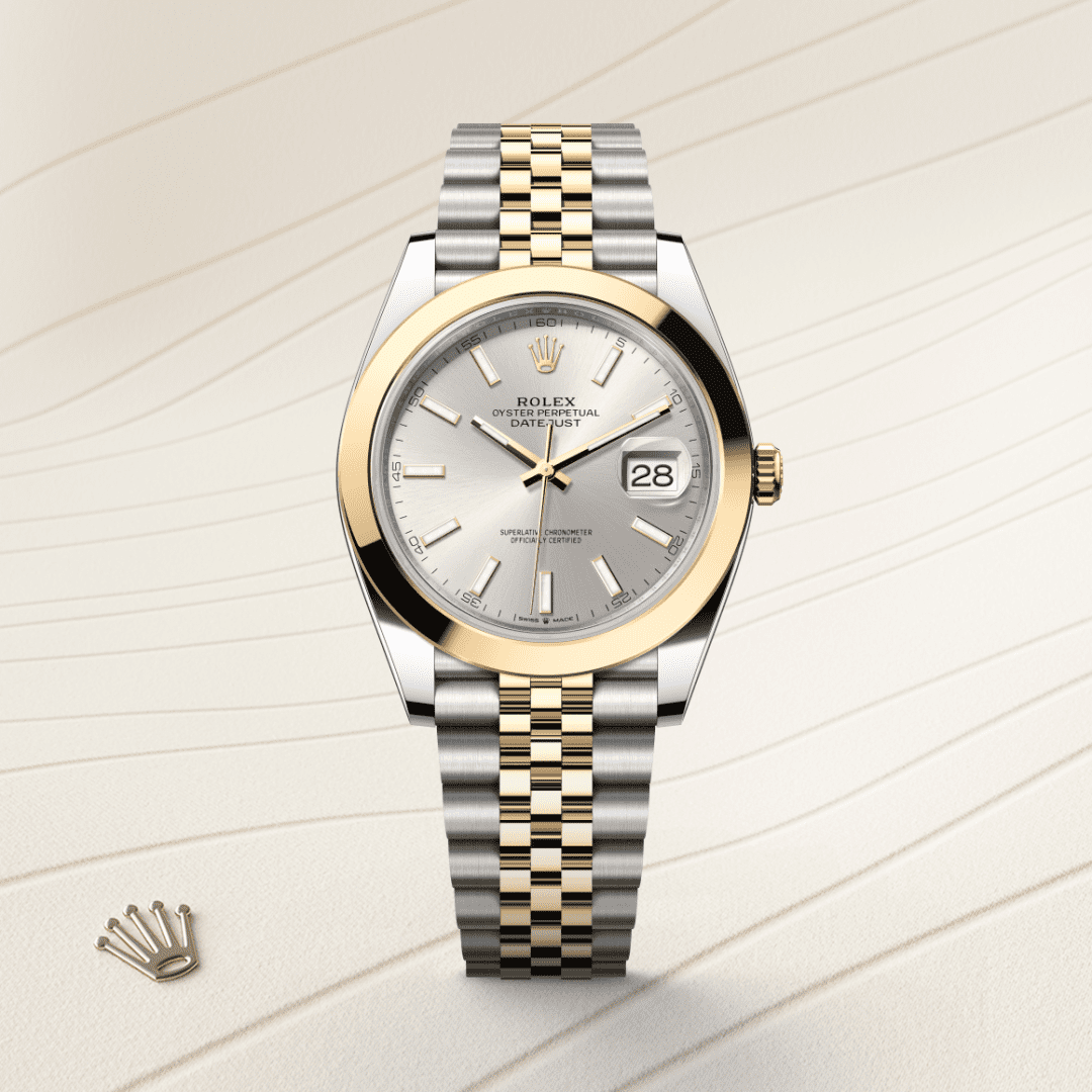 Rolex Datejust 41 Oyster, 41 mm, Oystersteel çelik ve sarı altın M126303-0002