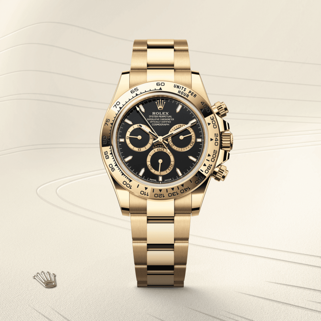 Rolex Cosmograph Daytona Oyster, 40 mm, sarı altın M126508-0004