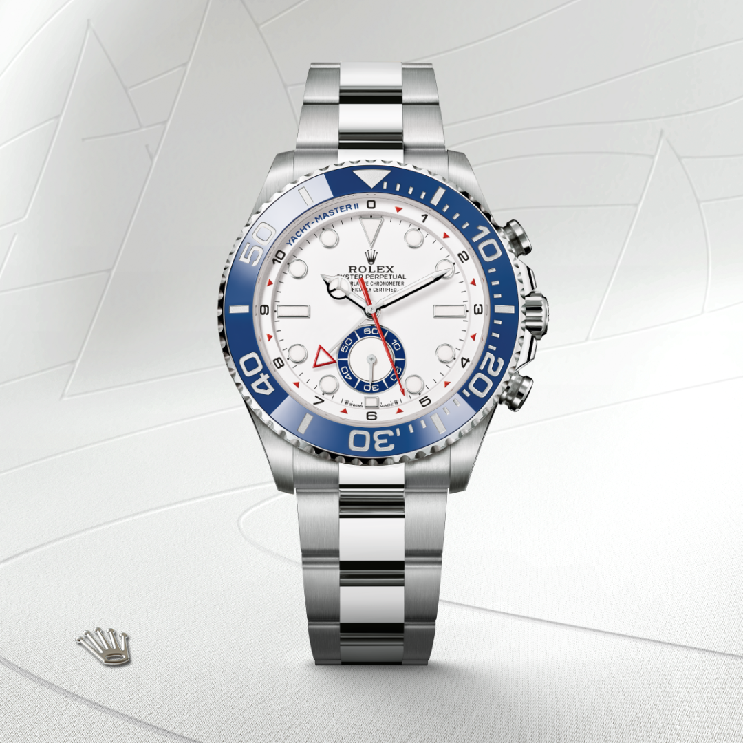 Rolex Yacht-Master II Oyster, 44 mm, Oystersteel çelik M126680-0001