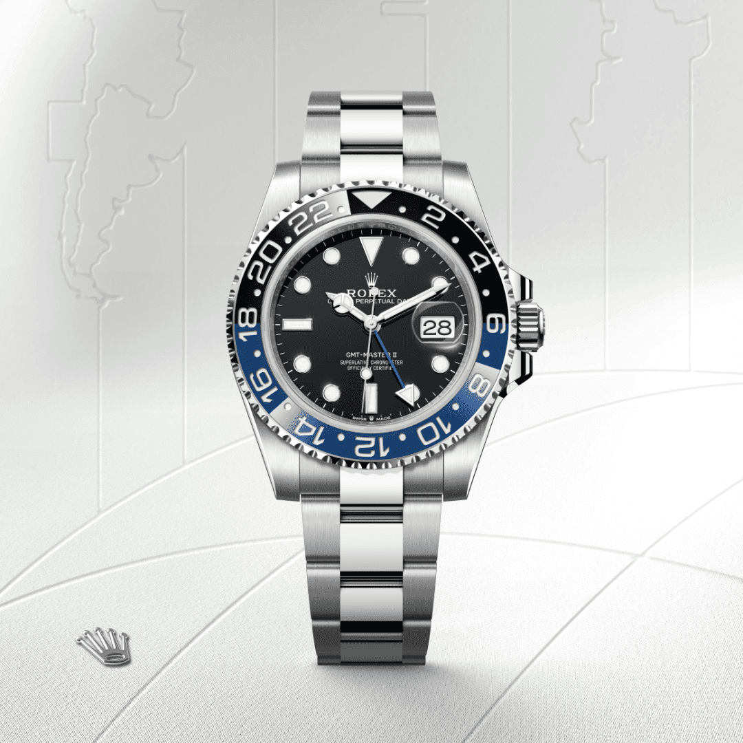 Rolex GMT-Master II Oyster, 40 mm, Oystersteel M126710BLNR-0003