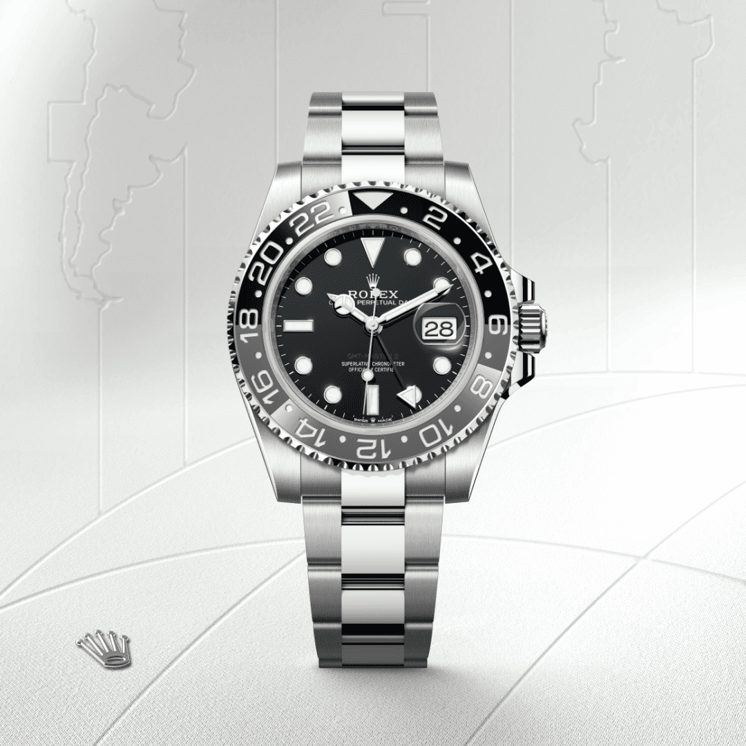 Rolex GMT-Master II Oyster, 40 mm, Oystersteel çelik M126710GRNR-0004