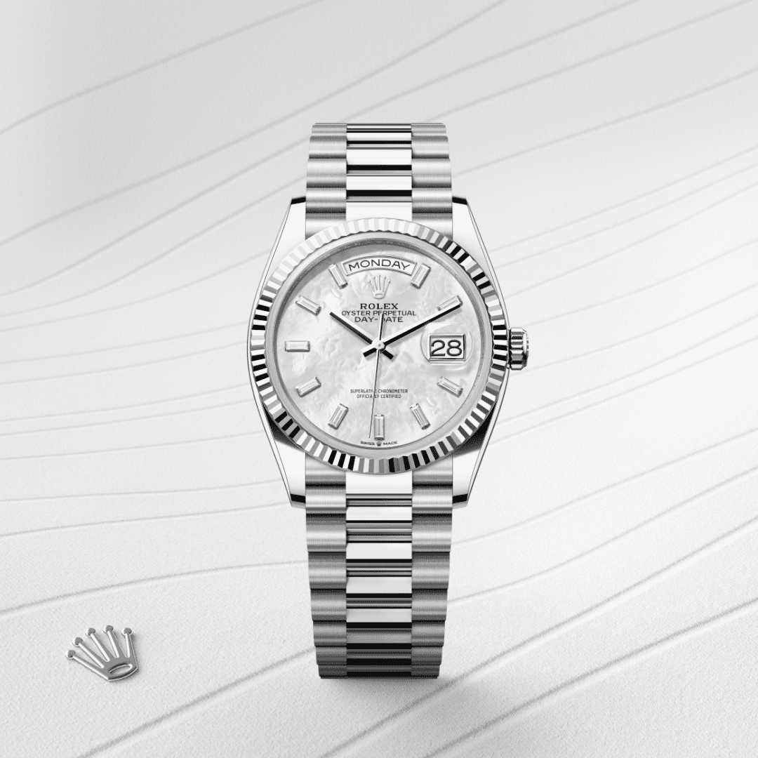 Rolex Day-Date 36 Oyster, 36 mm, platin M128236-0021