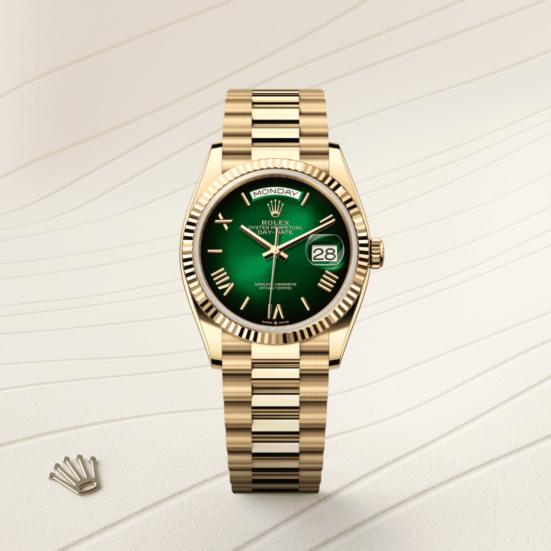 Rolex Day-Date 36 Oyster, 36 mm, sarı altın M128238-0118