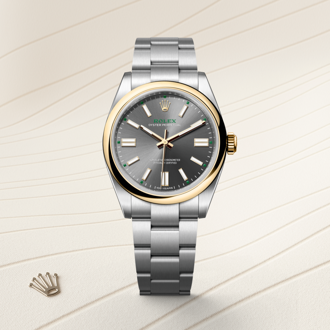 Rolex Oyster Perpetual 41 Oyster, 41 mm, Oystersteel çelik ve sarı altın M134303-0001