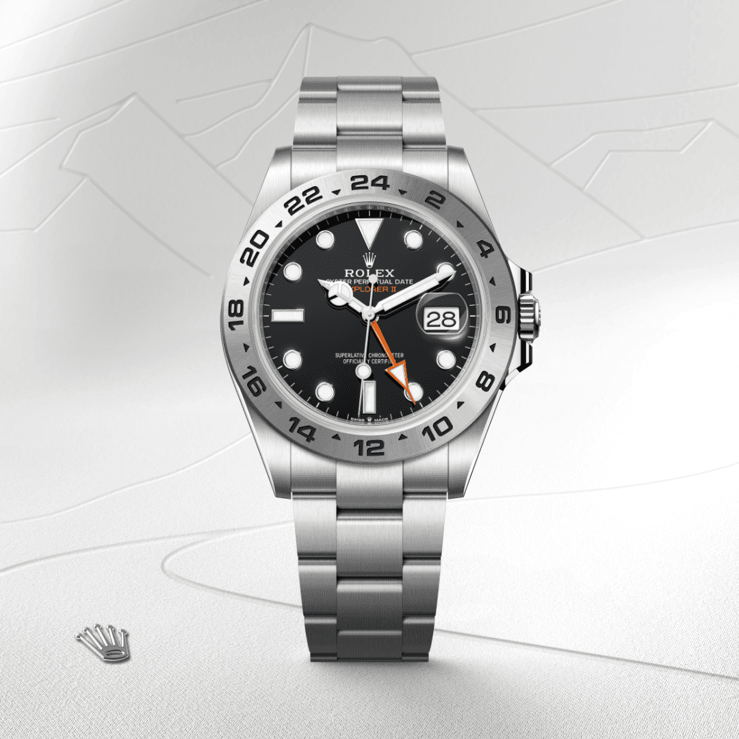 Rolex Explorer II Oyster, 42 mm, Oystersteel çelik M226570-0002