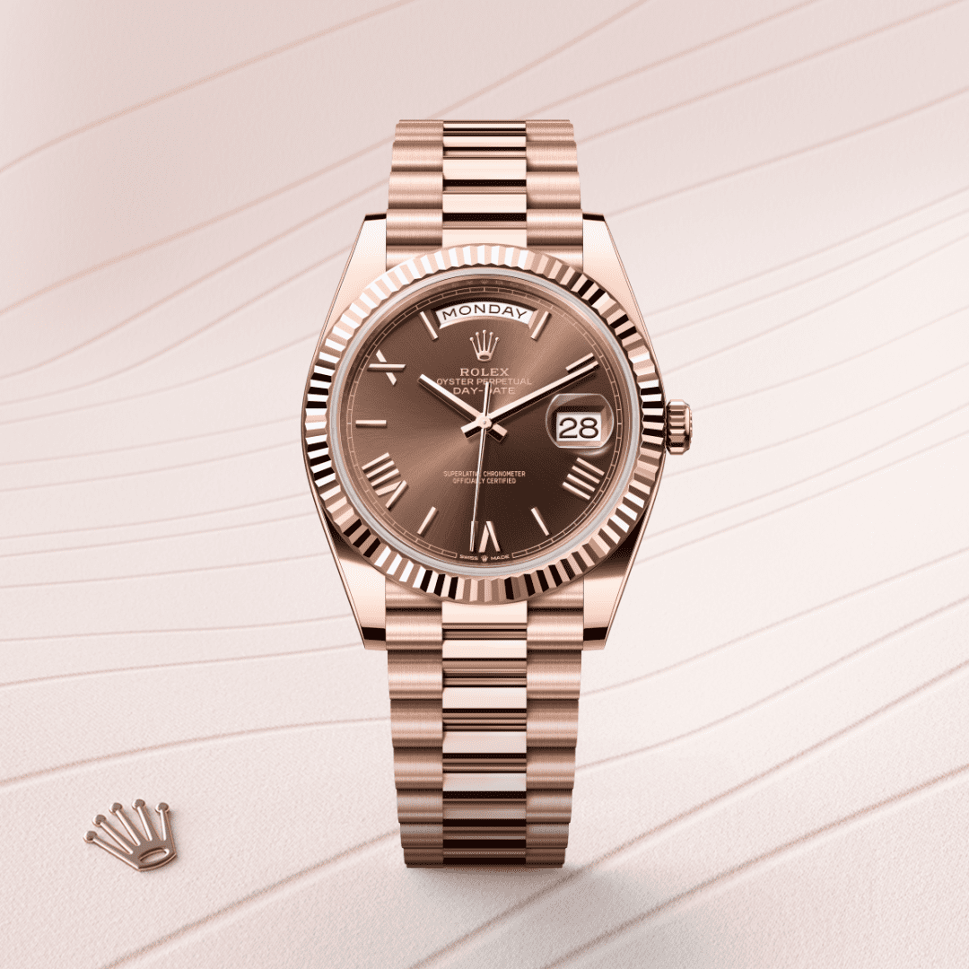 Rolex Day-Date 40 Oyster, 40 mm, Everose altın M228235-0002