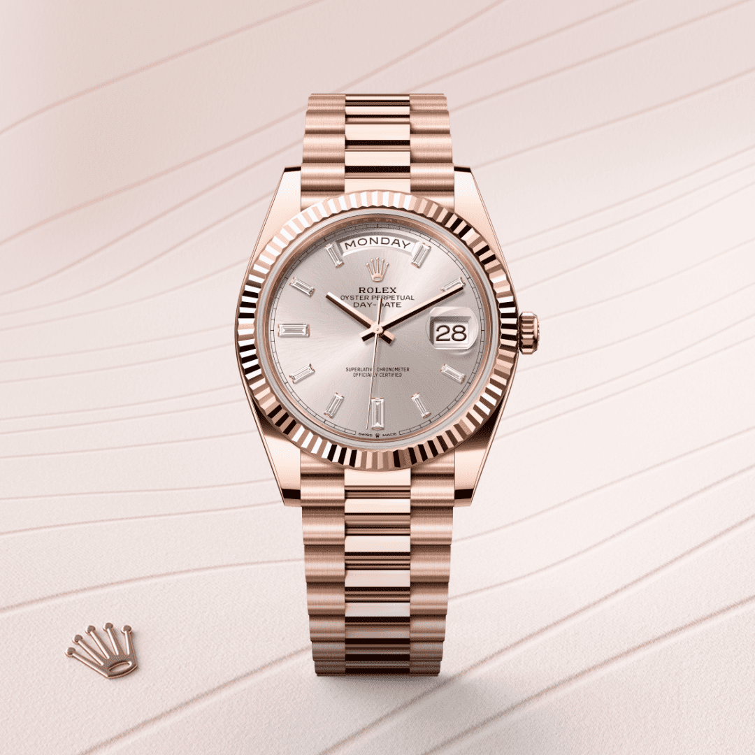 Rolex Day-Date 40 Oyster, 40 mm, Everose altın M228235-0004