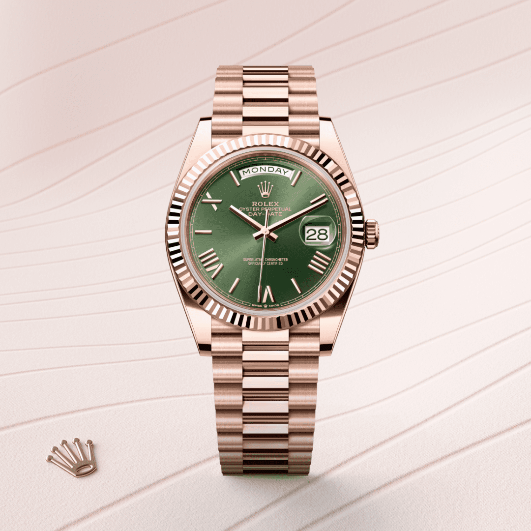 Rolex Day-Date 40 Oyster, 40 mm, Everose altın M228235-0025