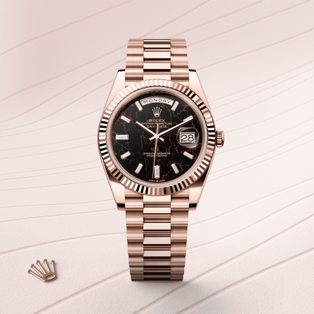 Rolex Day-Date 40 Oyster, 40 mm, Everose altın M228235-0045