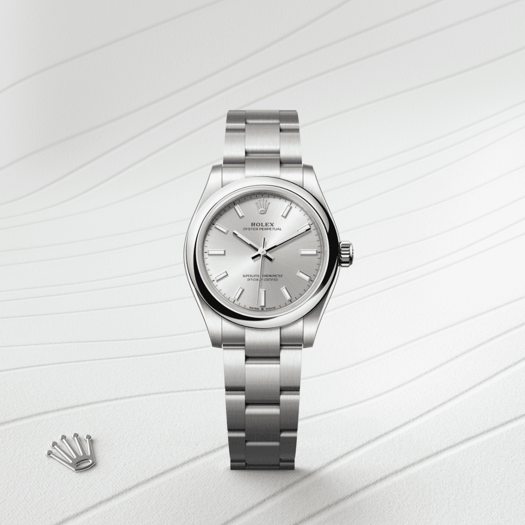 Rolex Oyster Perpetual 31 Oyster, 31 mm, Oystersteel çelik M277200-0001