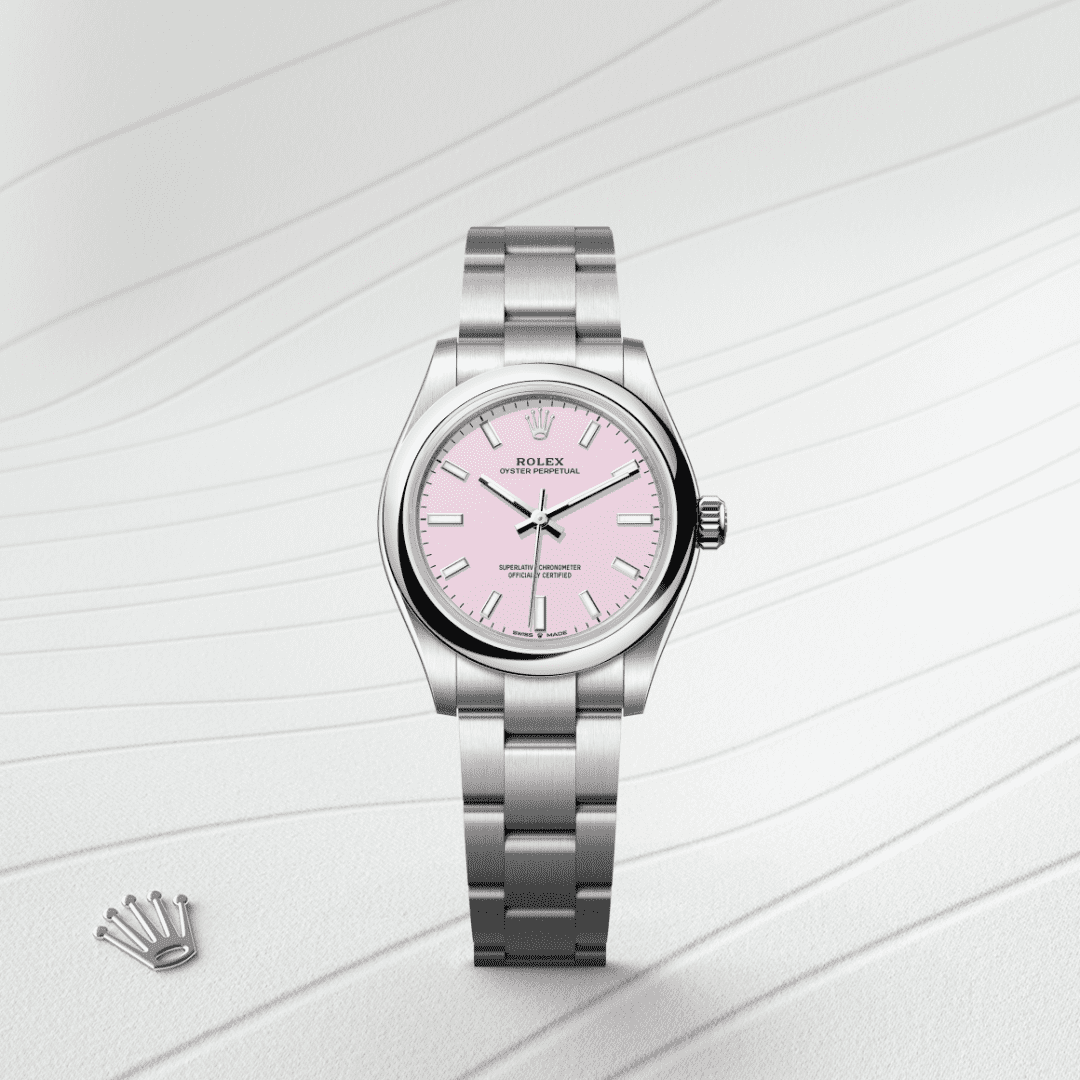 Rolex Oyster Perpetual 31 Oyster, 31 mm, Oystersteel çelik M277200-0009