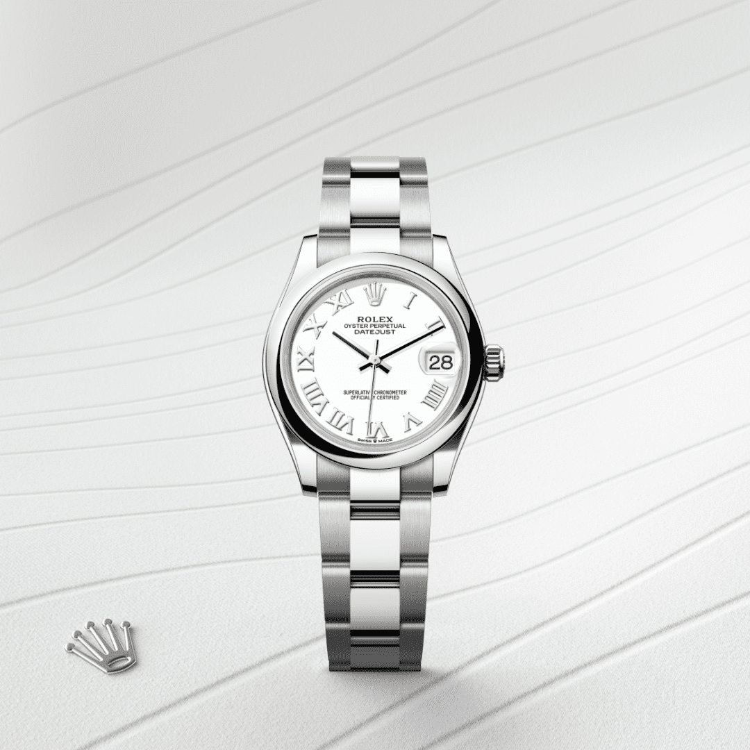 Rolex Datejust 31 Oyster, 31 mm, Oystersteel çelik M278240-0003