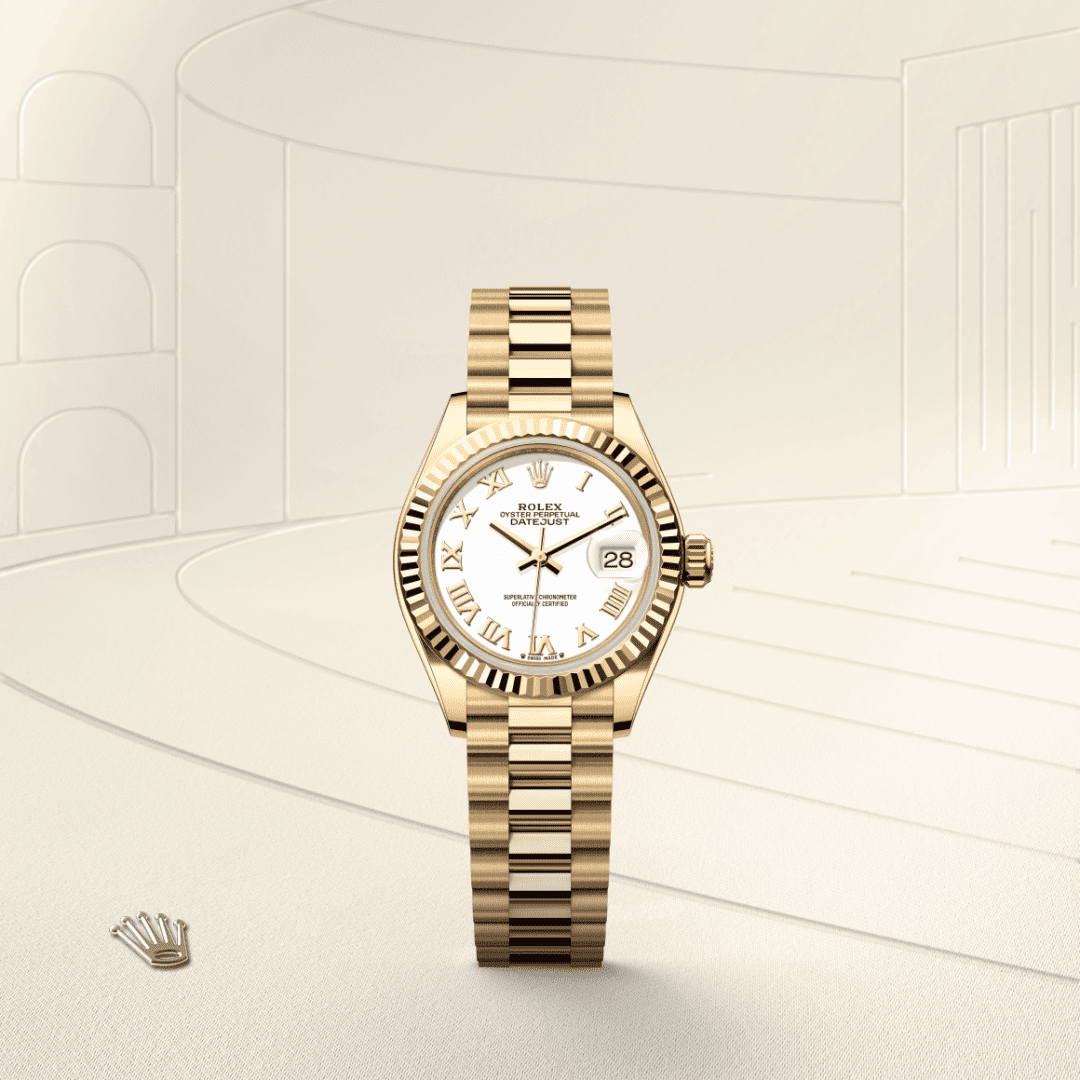 Rolex Lady-Datejust Oyster, 28 mm, sarı altın M279178-0029