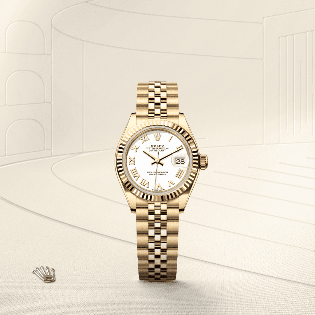 Rolex Lady-Datejust Oyster, 28 mm, sarı altın M279178-0030