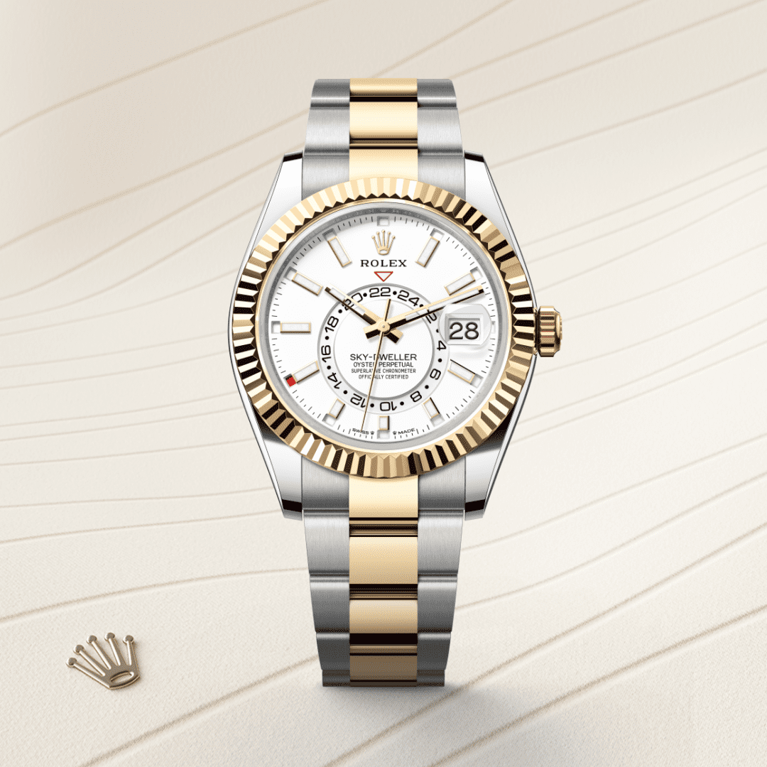 Rolex Sky-Dweller Oyster, 42 mm, Oystersteel çelik ve sarı altın M336933-0005
