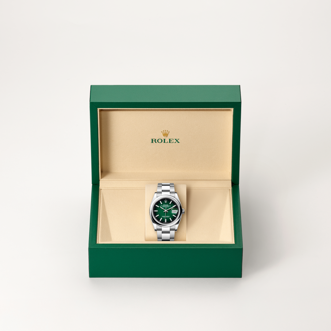 Rolex Datejust 36 Oyster, 36 mm, Oystersteel çelik M126200-0025