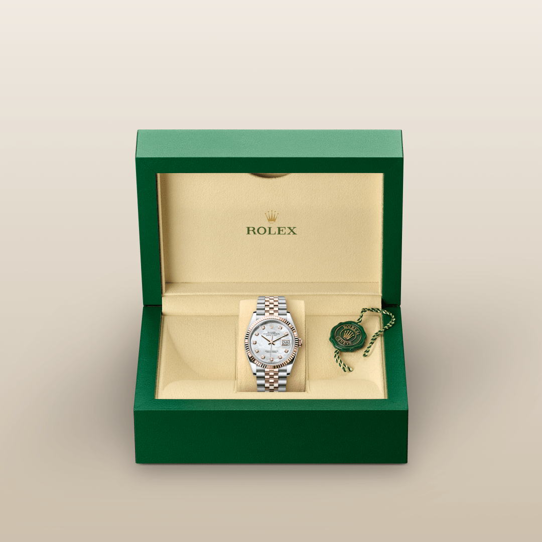 Rolex Datejust 36 Oyster, 36 mm, Oystersteel and Everose gold M126231-0021