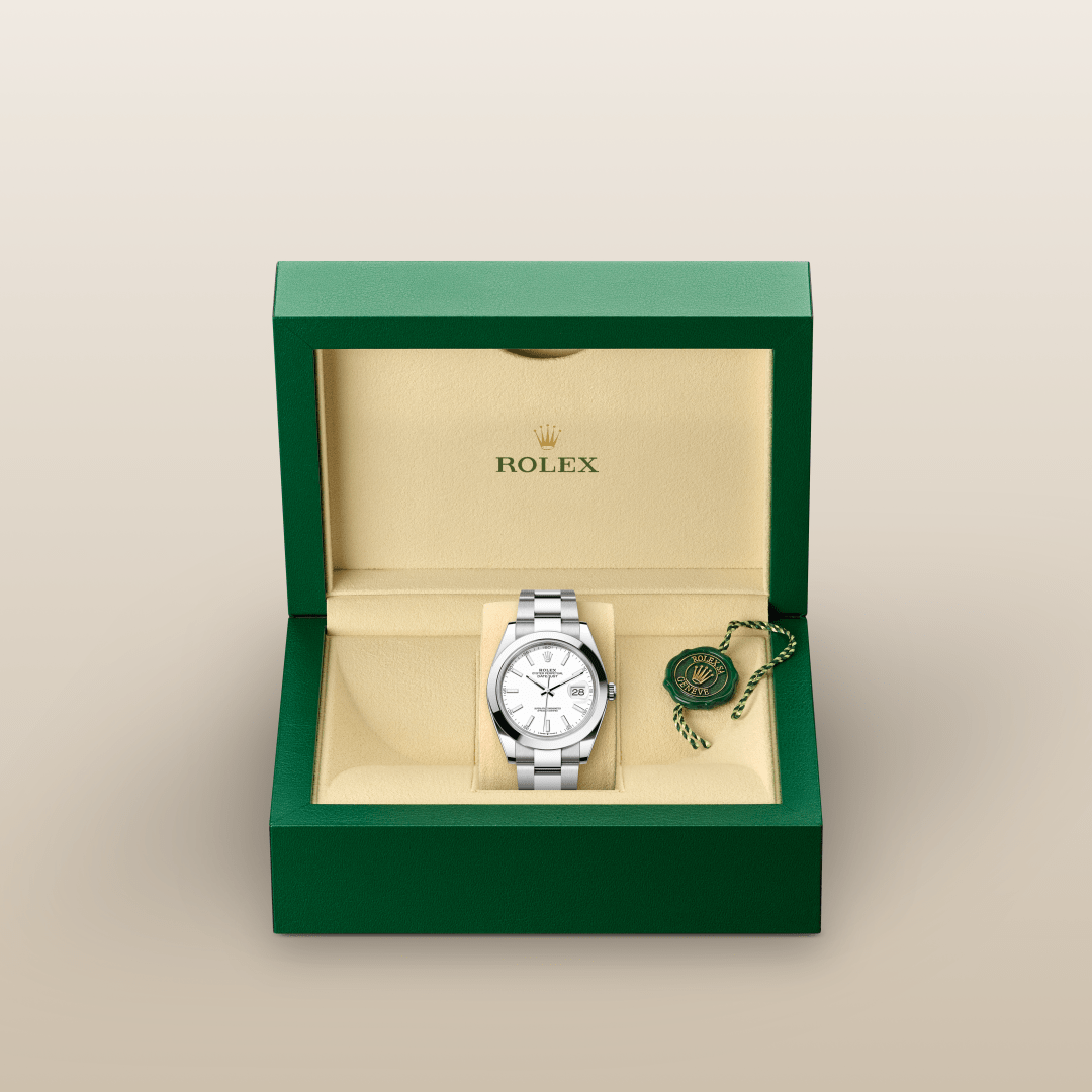 Rolex Datejust 41 Oyster, 41 mm, Oystersteel çelik M126300-0005