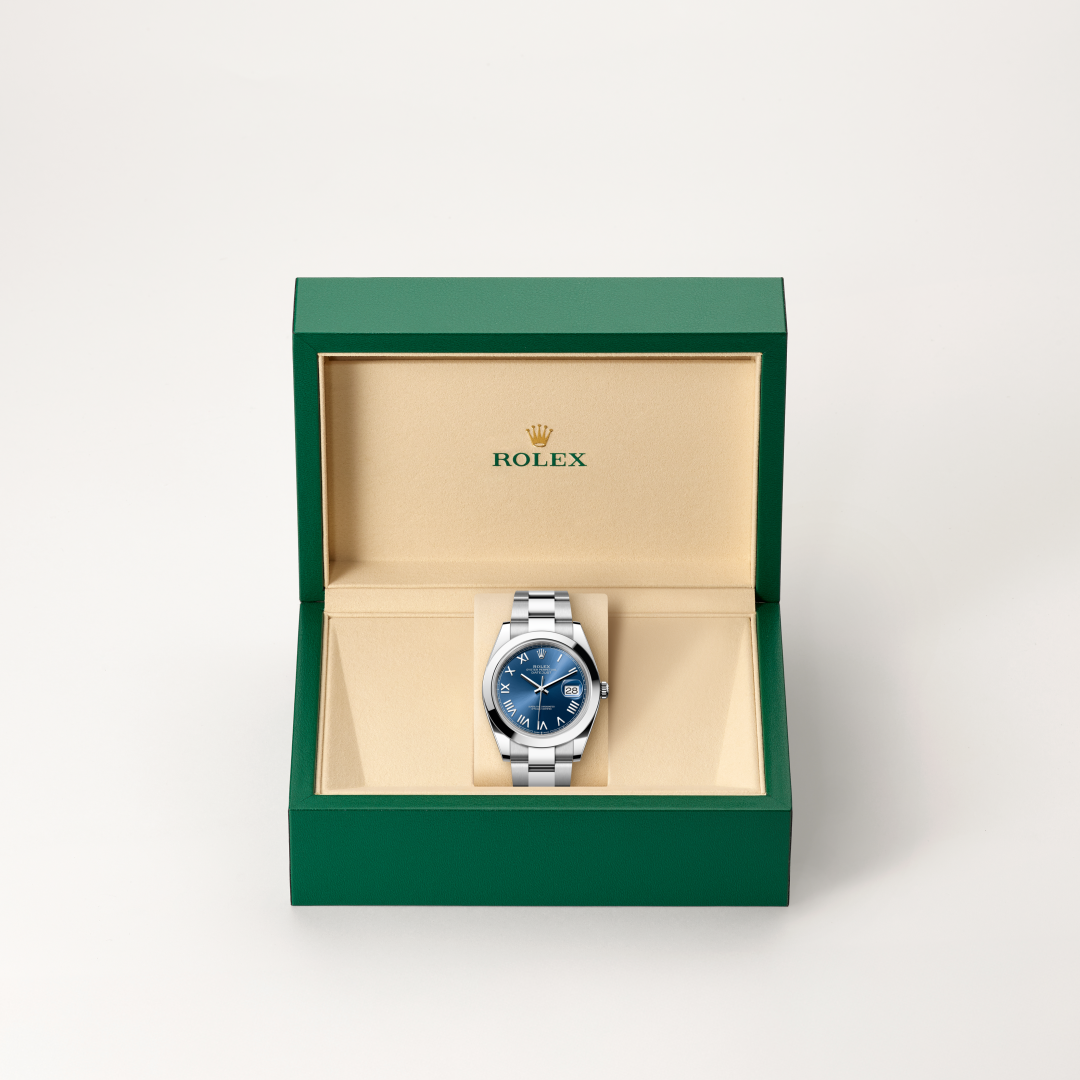 Rolex Datejust 41 Oyster, 41 mm, Oystersteel çelik M126300-0029