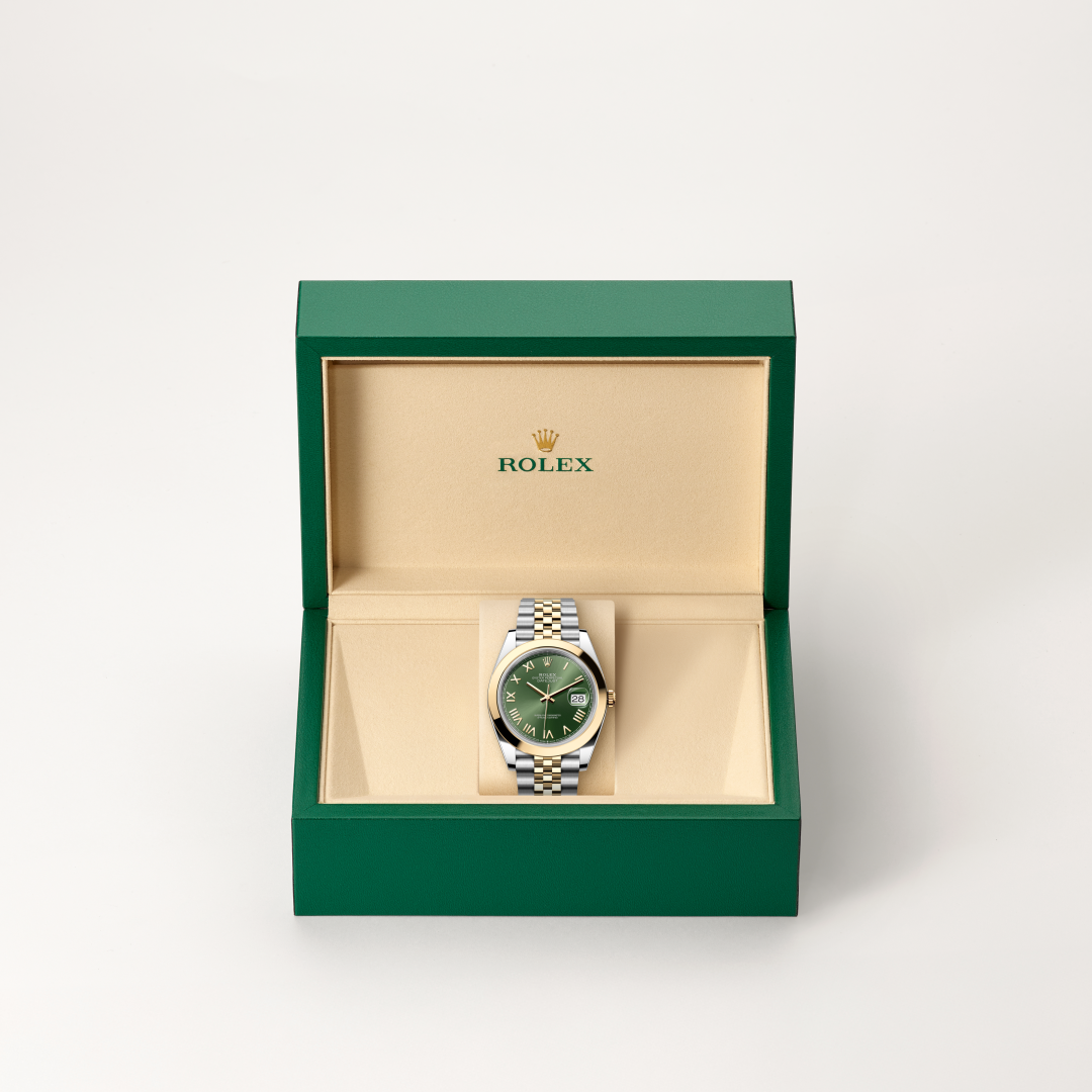 Rolex Datejust 41 Oyster, 41 mm, Oystersteel çelik ve sarı altın M126303-0024