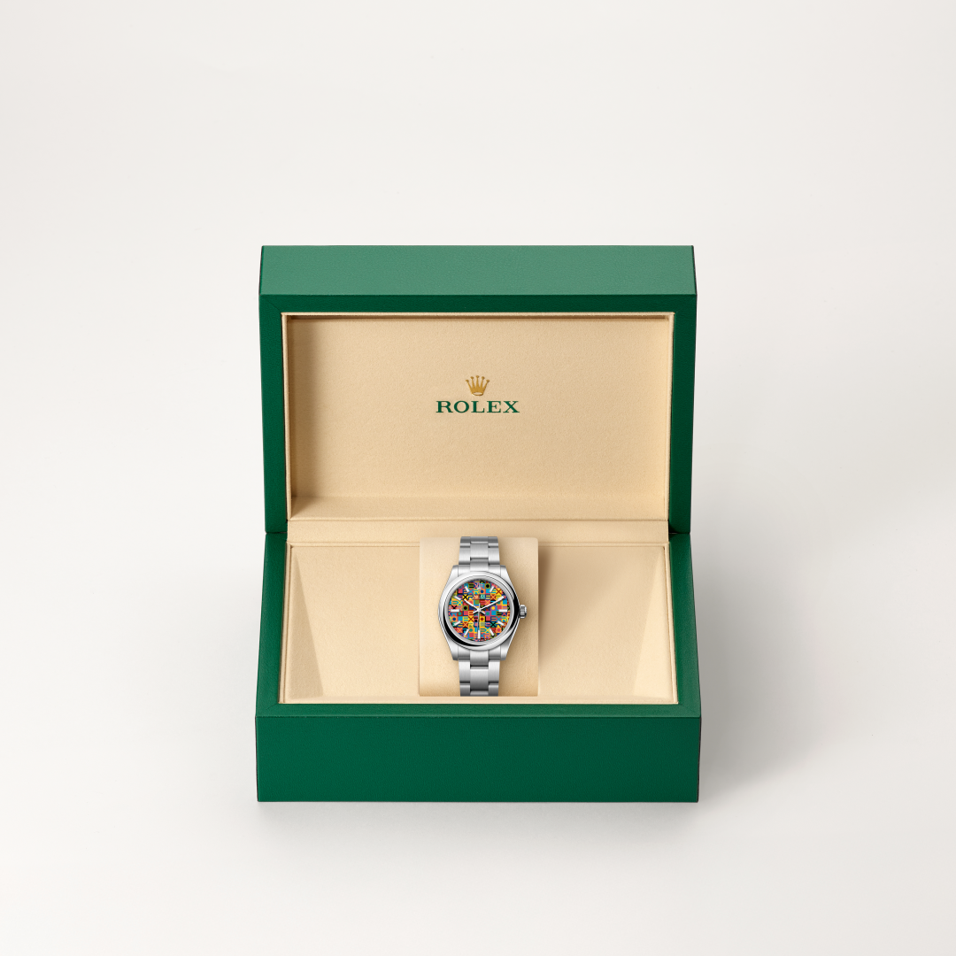 Rolex Oyster Perpetual 31 Oyster, 31 mm, Oystersteel çelik M277200-0019