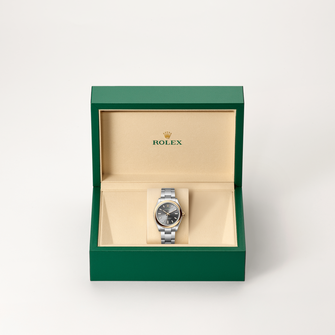 Rolex Oyster Perpetual 31 Oyster, 31 mm, Oystersteel çelik ve sarı altın M277203-0001