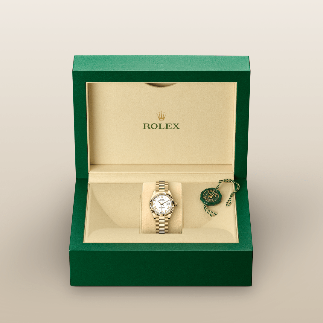 Rolex Lady-Datejust Oyster, 28 mm, sarı altın M279178-0029